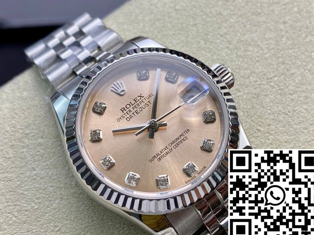 Diamond-set Casual 31MM Rolex Factory 682 EW Datejust Dial 0729